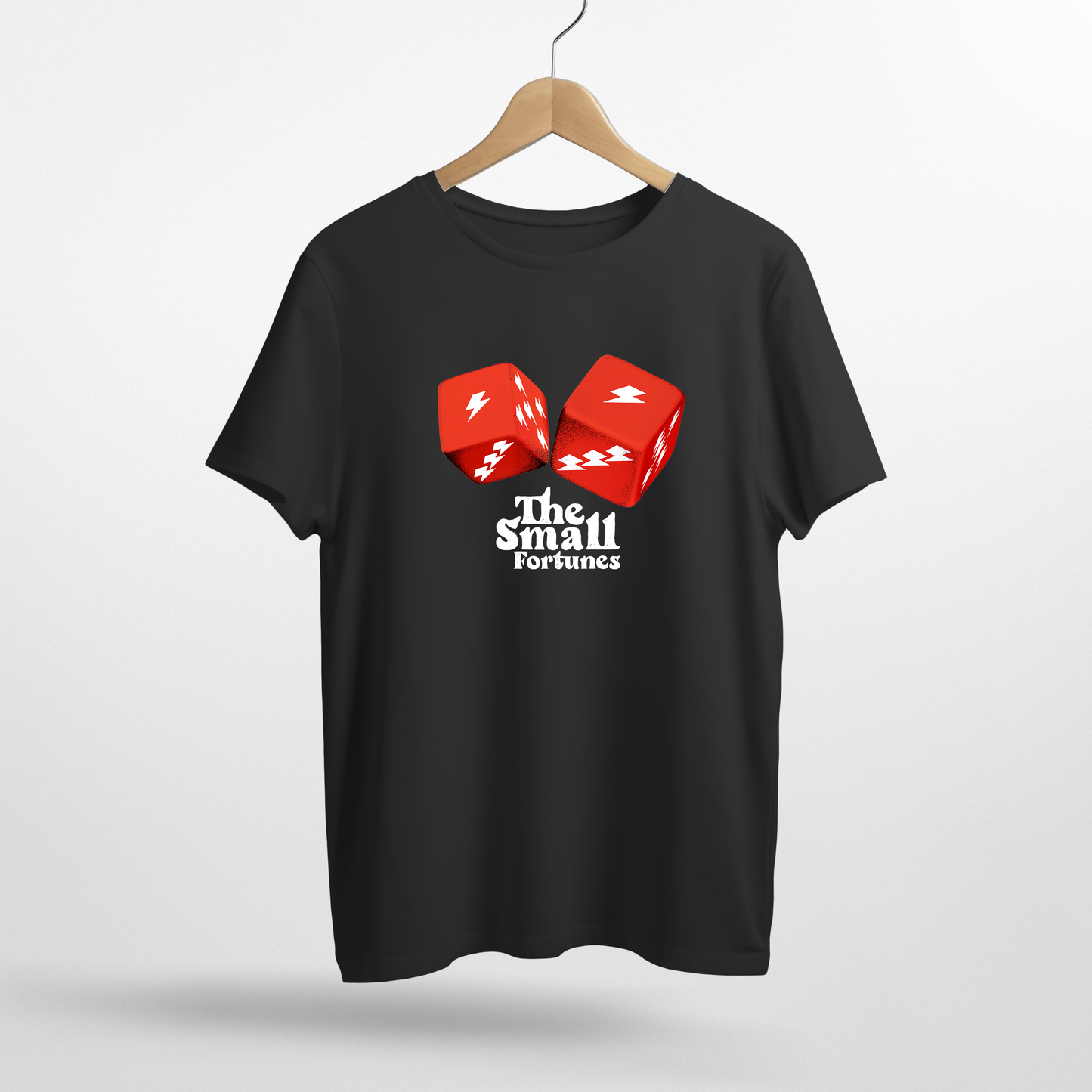 The Small Fortunes - Black Unisex Dice Graphic Tee